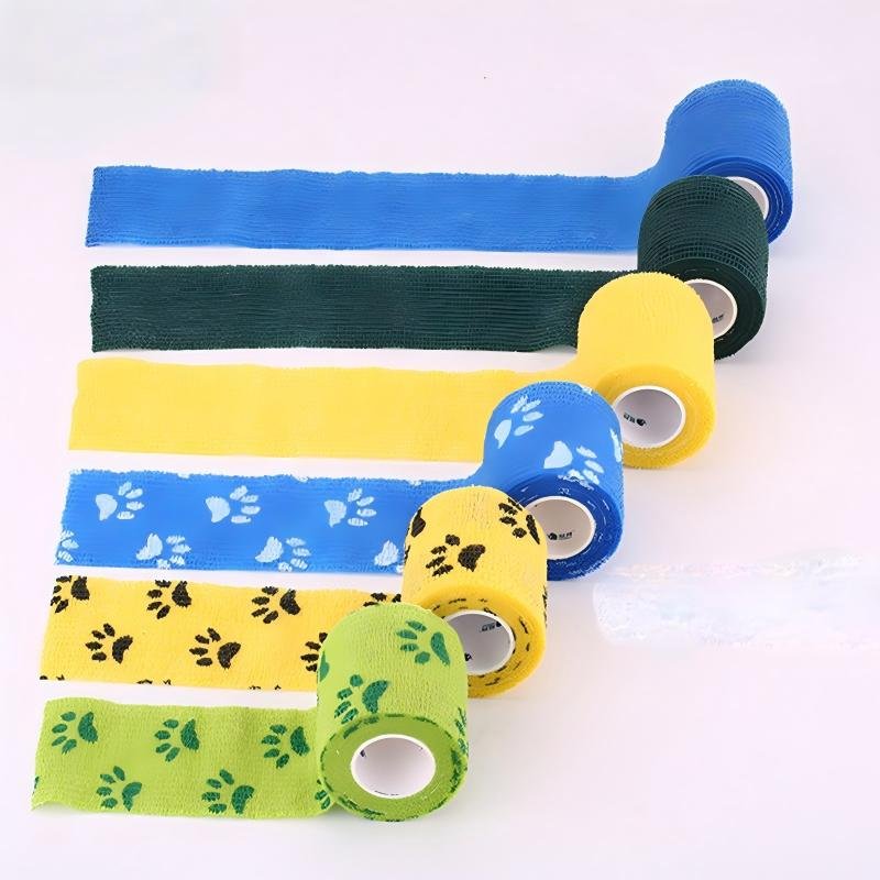 3 Bitterant-containing Elastic Bandage for Animals