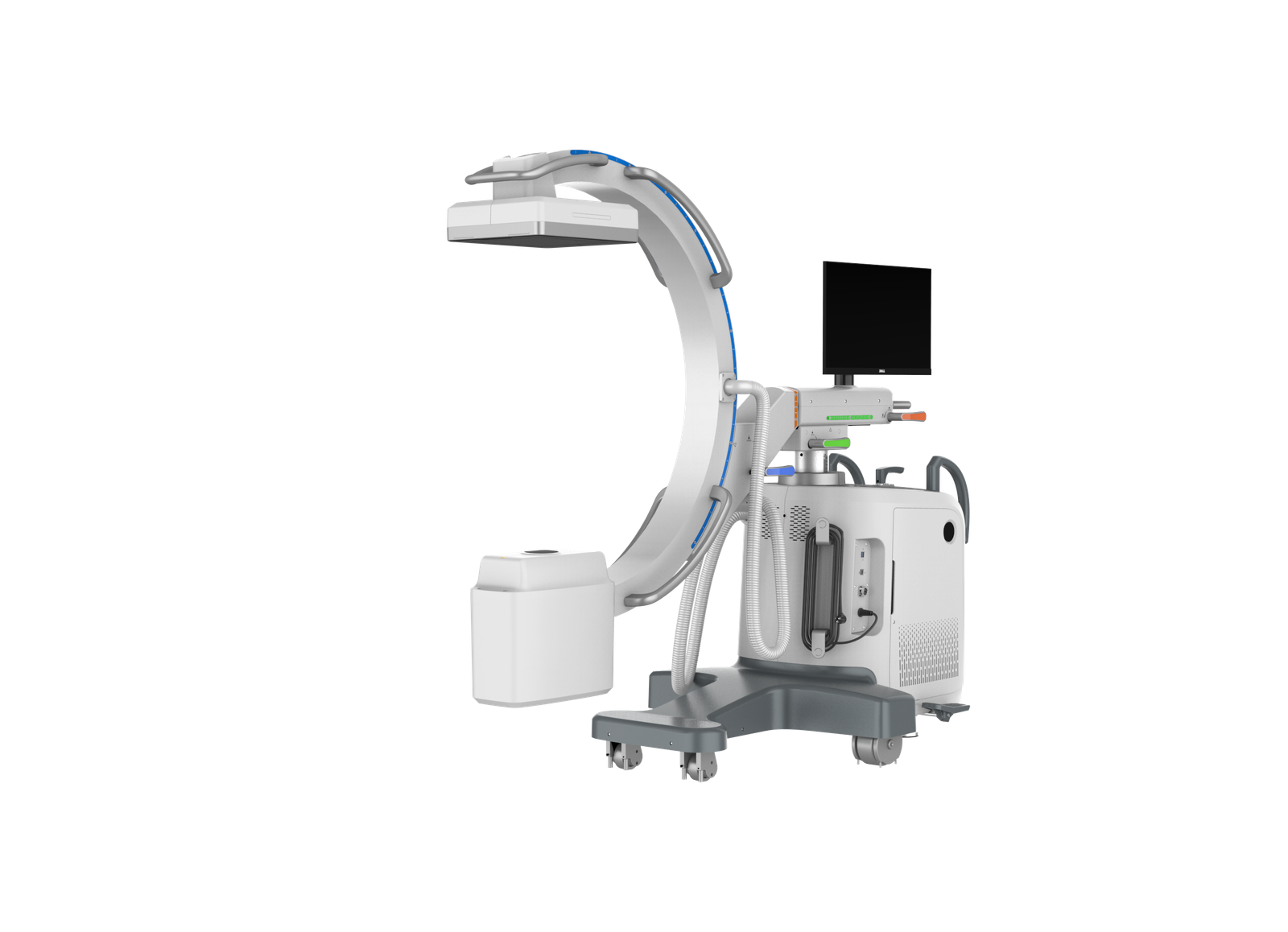 IWA-DC01 Veterinary Digital C-Arm X-Ray System — three-quarter view