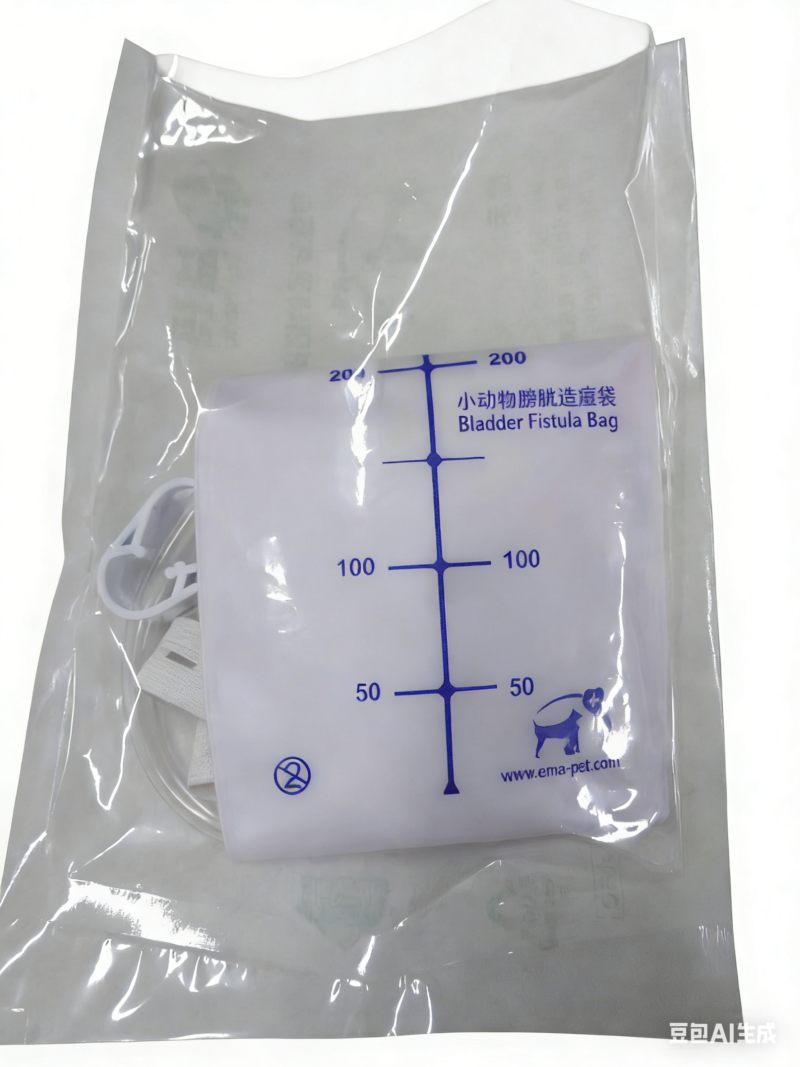 Animal Fixable Urinary Drainage Bag