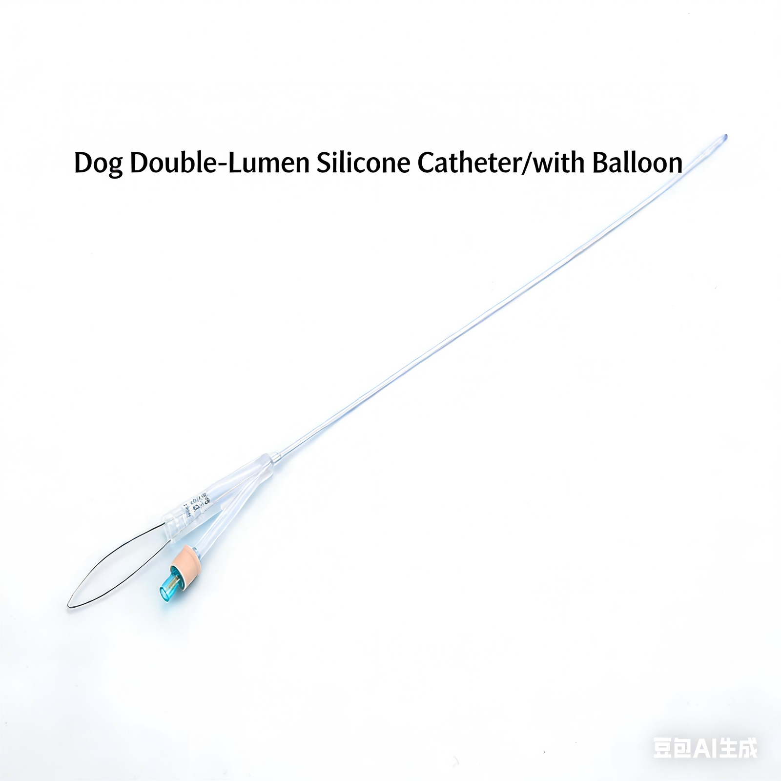 Canine Double-Lumen Silicone Foley Catheter | LumaVet Veterinary Equipment