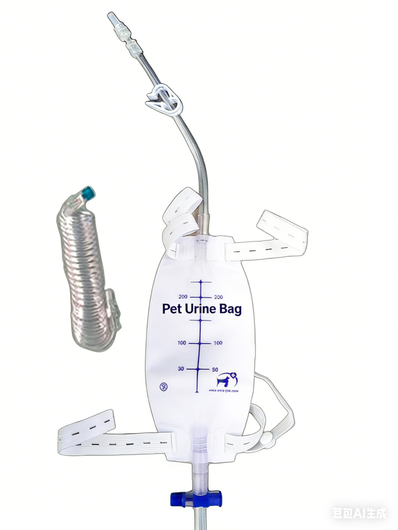 Animal Fixable Urinary Drainage Bag