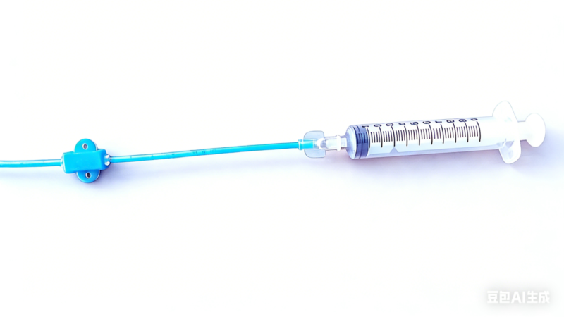 将图片中中文翻译并改背景 (2) Animal Thoracoabdominal Effusion Drainage Catheter