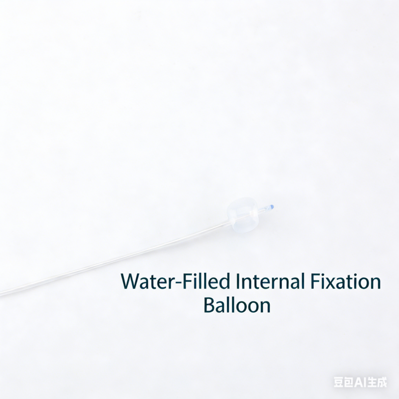 Canine Double-Lumen Silicone Foley Catheter