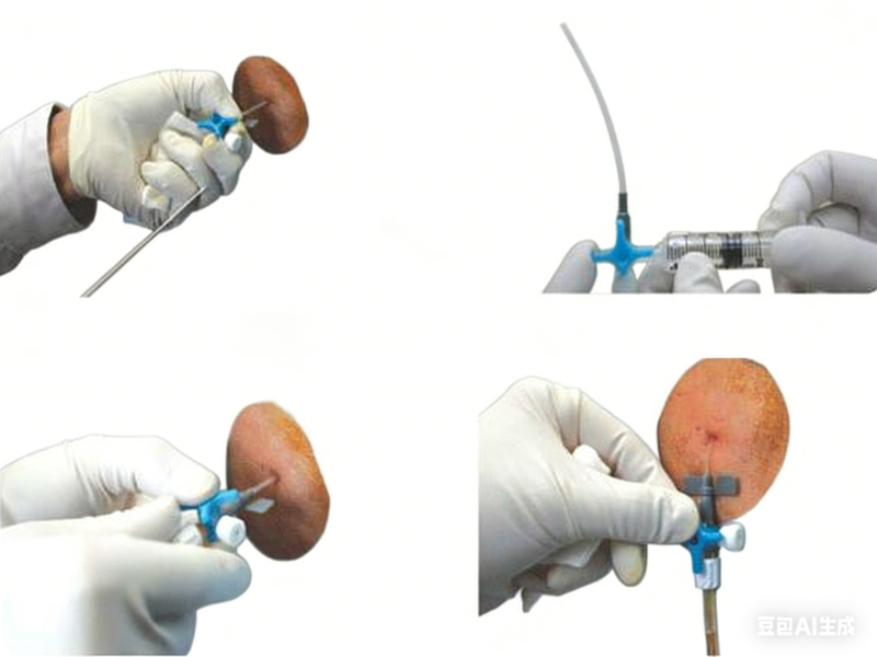 Animal Peritoneal Effusion Drainage and Dialysis Kit