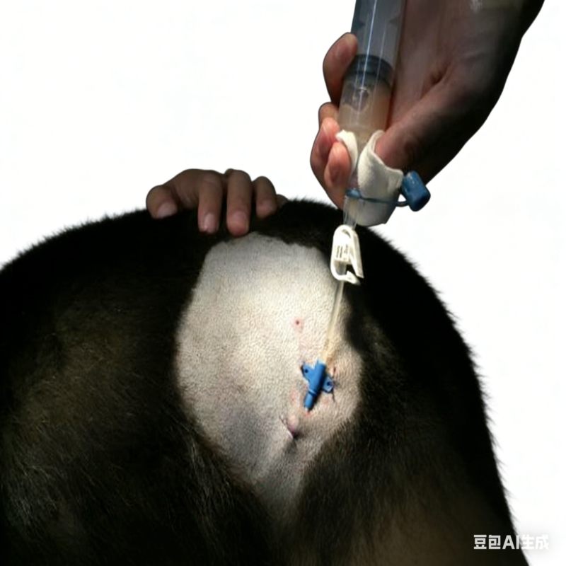 Animal Peritoneal Effusion Drainage and Dialysis Kit