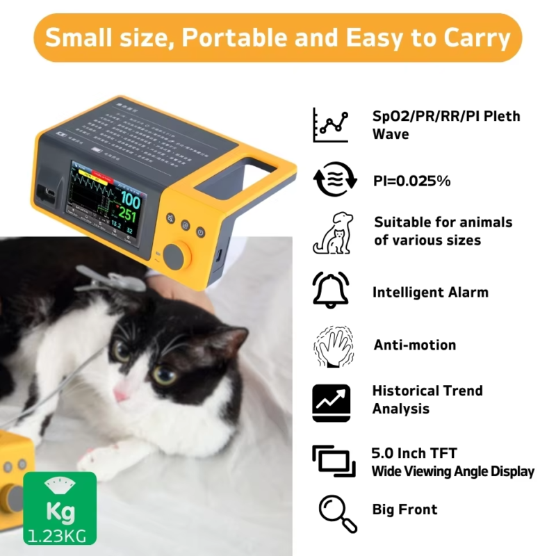 Veterinary Benchtop Multi-parameter Monitor