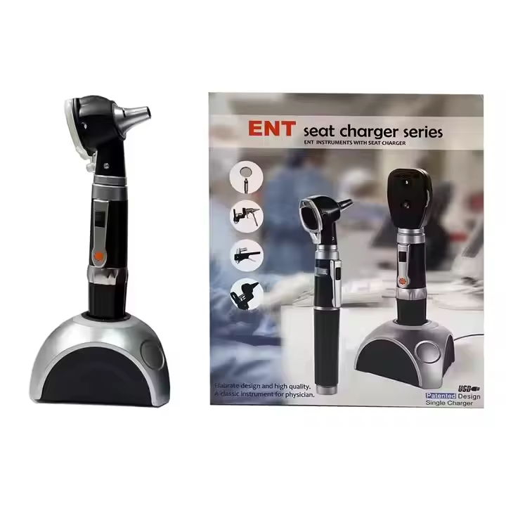 5 IWA-OO01 Rechargeable Otoscope & Ophthalmoscope Diagnostic set