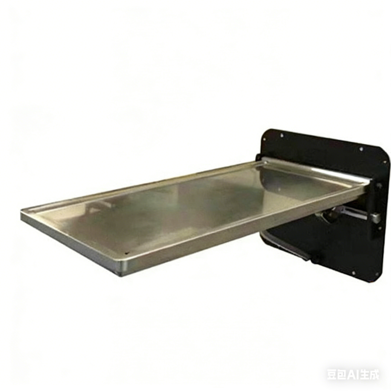 Folding wall-mounted Examination table