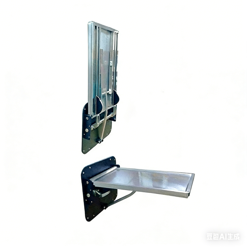 Folding wall-mounted Examination table