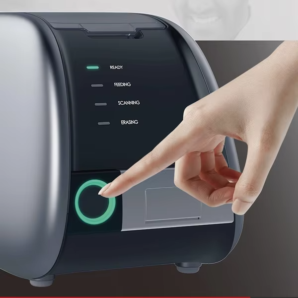 IDEN-CR01 Dental CR Image Plate Scanner — operation