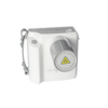 IDEN-X1 dental X-ray unit — alternate angle showing radiation warning label and wrist strap
