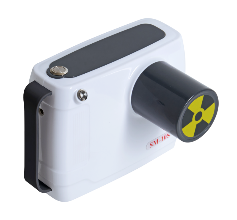 IDEN-X3 compact portable dental X-ray unit — white version, non-pistol form factor