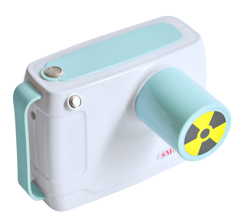 IDEN-X3 compact dental X-ray unit — pale blue colour variant