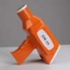 IDEN-X4 handheld dental X-ray unit — orange colour variant, side view