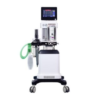 IWA-ANE200 advanced veterinary anesthesia workstation - m... IWA-ANE200 advanced veterinary anesthesia workstation - mobile cart with touchscreen monitor, vaporizer, flow meter and patient breathing circuit