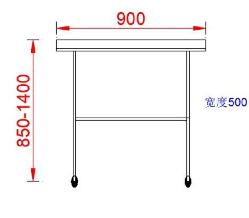 不锈钢升降手术辅助台 F-02 (IWA-AT02) - detail view 1