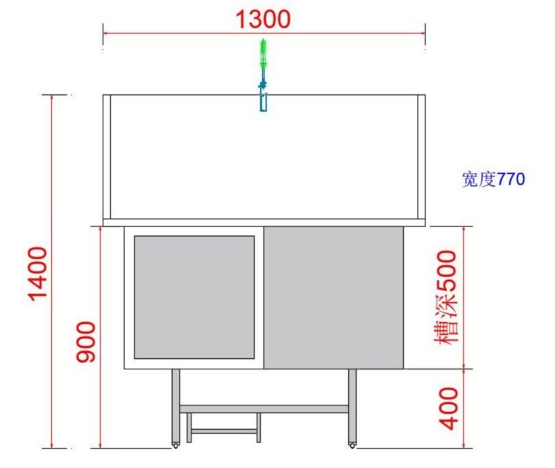 不锈钢高档宠物洗浴水槽 (IWA-BW01) - detail view 6