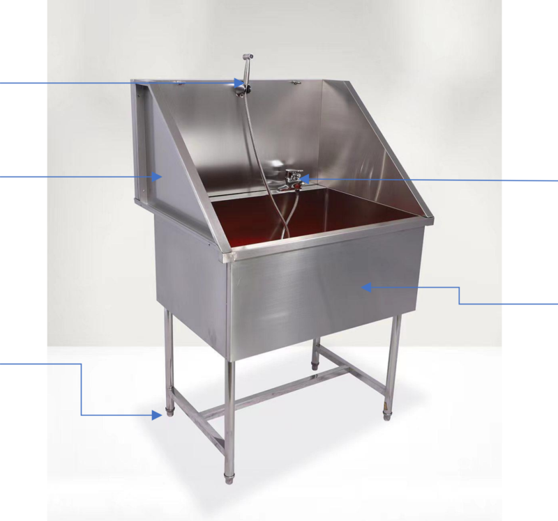 不锈钢无门洗浴水槽 (IWA-BW02) - product photo