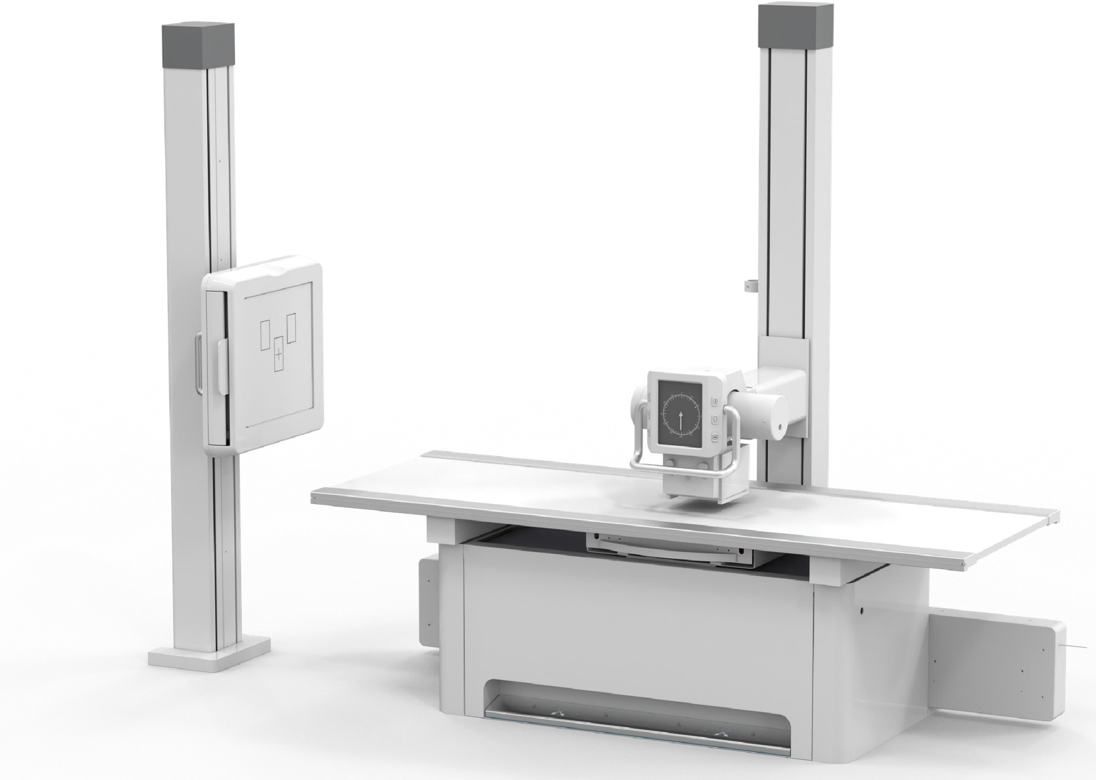 iVision-1000X dual-stand system — tube head and detector positioning