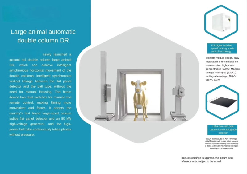 iVision-1000X Bovine-Clamp DR system — installation context iVision-1000X Bovine-Clamp DR system — installation context