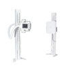 iVision-630X single-rail DR system — vertical bucky and tube column on floor rails