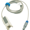 IWA-HM310 veterinary SpO2 finger/tongue clip sensor with CE-marked connector cable