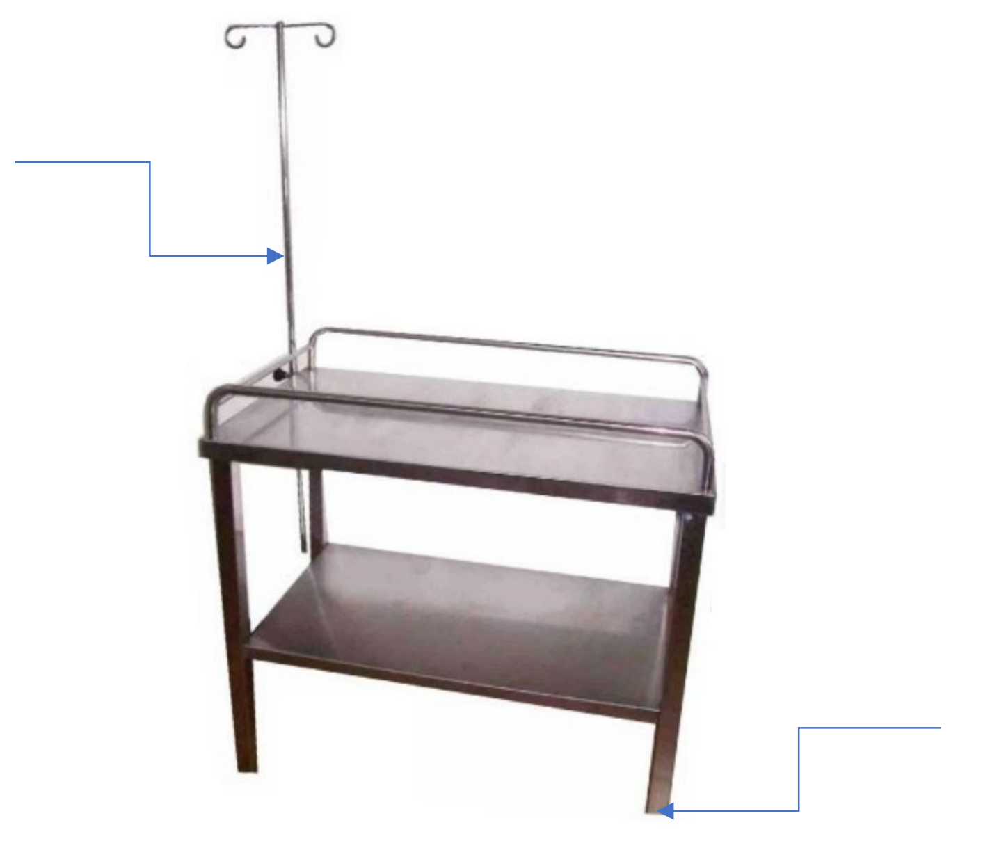 不锈钢简易输液台 SY-02 (IWA-IV02) - product photo 不锈钢简易输液台 SY-02 (IWA-IV02) - product photo