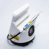 IWA-LAS10 Class IV veterinary laser therapy device — front view with handpiece and treatment fiber