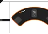IWA-RLT30 flexible LED hoof therapy pad — shape and controller view