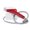 IWA-SCT10 cryotherapy gun side view with stainless steel CO₂ supply hose