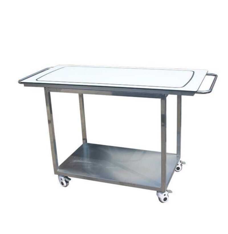 不锈钢亚克力板面宠物担架车 DJ-02 (IWA-SR02) - product photo