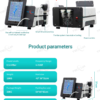 IWA-SWT10 product parameters — power 0.5-12 Bar, frequency 1-21 Hz, 16 kg, 43×36×31 cm