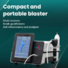 IWA-SWT10 compact and portable blaster — strain recovery, break up adhesions, anti-inflammatory and analgesic