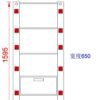 带插座多层设备承载推车 (IWA-TC01) - product photo