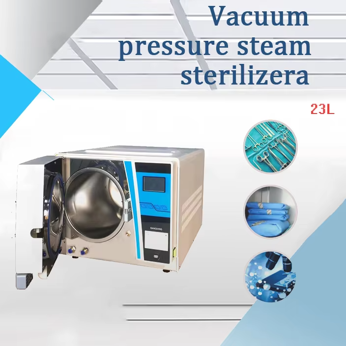 IWA-VPSS01 Class B Vacuum Pressure Steam Sterilizer (Tabletop, 23 L) — brochure image