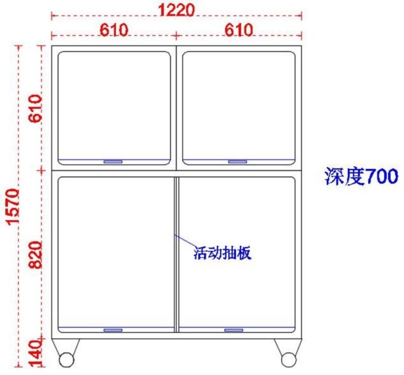 展示笼(钢化玻璃) (IWA-WC03) - detail view 1