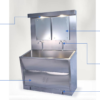 不锈钢医用洗手池(双人) (IWA-WS01) - product photo 不锈钢医用洗手池(双人) (IWA-WS01) - product photo