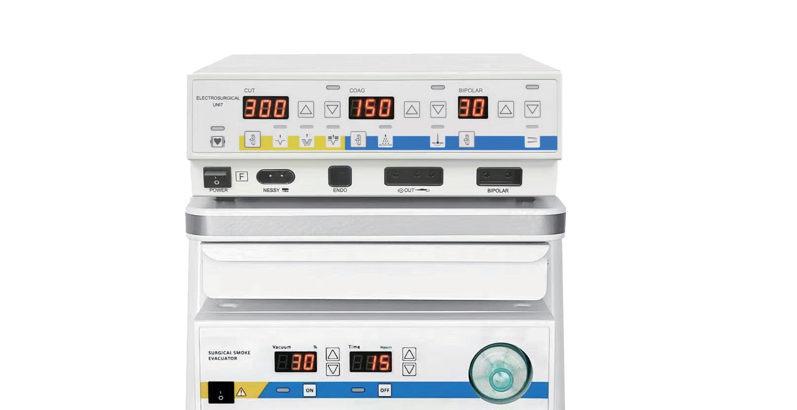 IWA-FH350D Veterinary Electrosurgical Generator main unit... IWA-FH350D Veterinary Electrosurgical Generator main unit with smoke evacuator