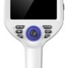 SA-Pro veterinary endoscope handpiece — front face view showing 5-inch display and joystick control