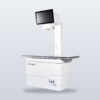 iPet-400AI iRay Edition veterinary DR X-ray imaging system — full system view