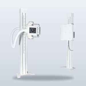 iVision-630 large-animal DR system — standard fixed-column configuration