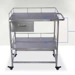 不锈钢宠物手术辅助车 F-04 (IWA-AT04) - product photo
