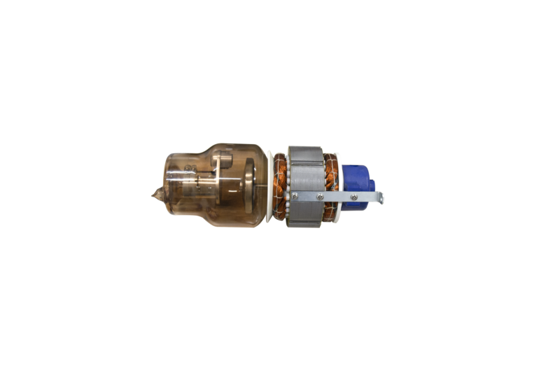 E7239X rotating anode insert with stator assembly, shown outside the tube housing