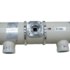Canon E7239X rating label - model E7239X, focal spots 2.0 and 1.0, maximum 125 kV, permanent filtration 0.9 mm Al at 75 kV, stator type XS-AV