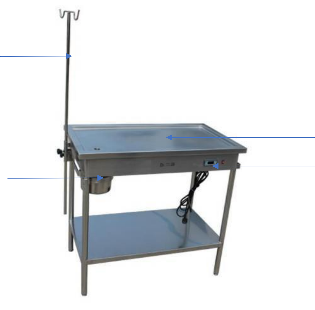 不锈钢恒温诊疗台 (IWA-EX10) – product photo 不锈钢恒温诊疗台 (IWA-EX10) - product photo