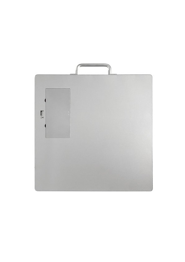 iLume 4343 flat panel detector, rear connector panel