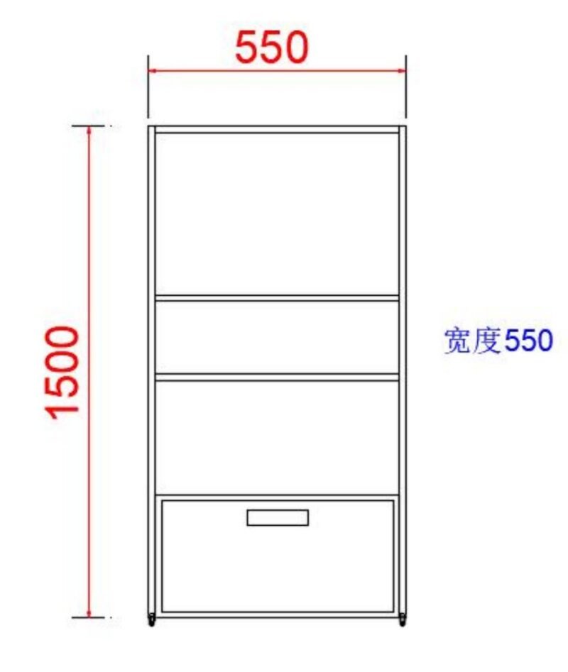 不锈钢递增设备承载推车 (IWA-TC03) – detail view 1 不锈钢递增设备承载推车 (IWA-TC03) - detail view 1