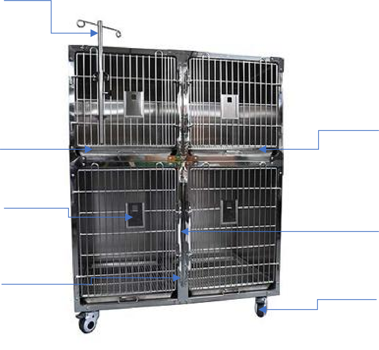 寄养笼(住院犬笼) (IWA-WC01) – product photo 寄养笼(住院犬笼) (IWA-WC01) - product photo