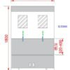 不锈钢医用洗手池(双人) (IWA-WS01) – detail view 1 不锈钢医用洗手池(双人) (IWA-WS01) - detail view 1