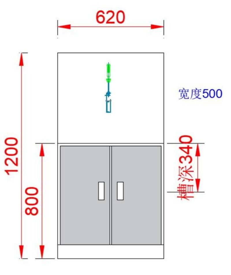 不锈钢拖把池 (IWA-WS03) – detail view 1 不锈钢拖把池 (IWA-WS03) - detail view 1